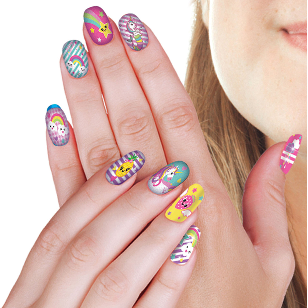 Small World Toys Make Your Own World of Unicorns Professional Nail Studio Kit Image 3