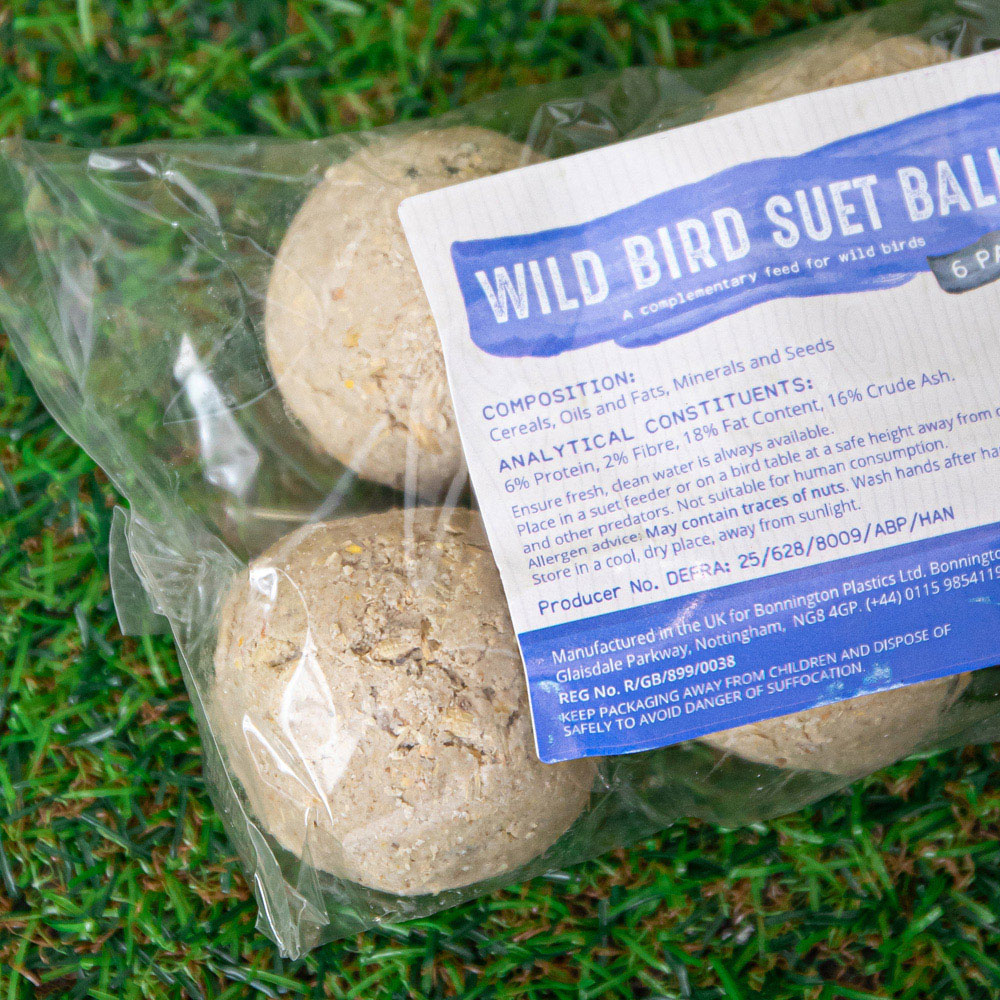 Samuel Alexander Bird Wildlife Nutritional Suet Fat Balls 6 Pack Image 6
