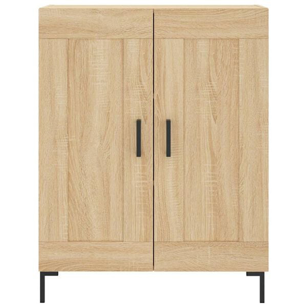 vidaXL 4 Door Sonoma Oak Highboard Image 3