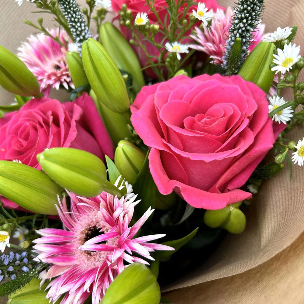 Bold Rose Mix Bouquet Image 2