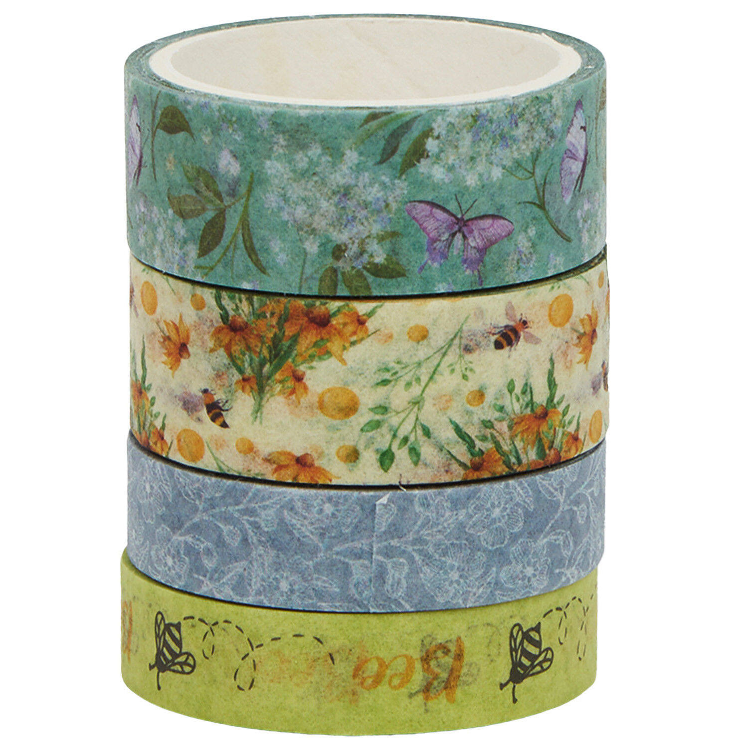 Pack of 16 Enchanted Garden Washi Tapes Image 7