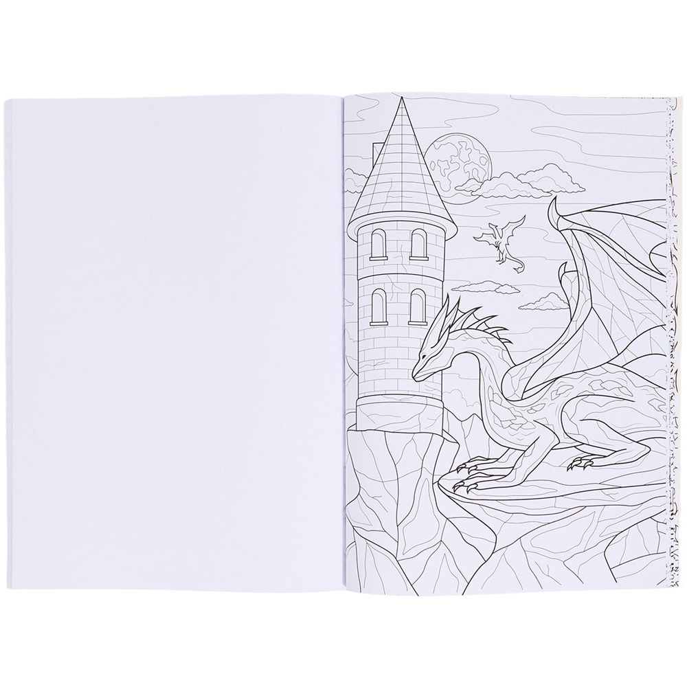 Enchanted or Cottagecore Colouring Book Image 7
