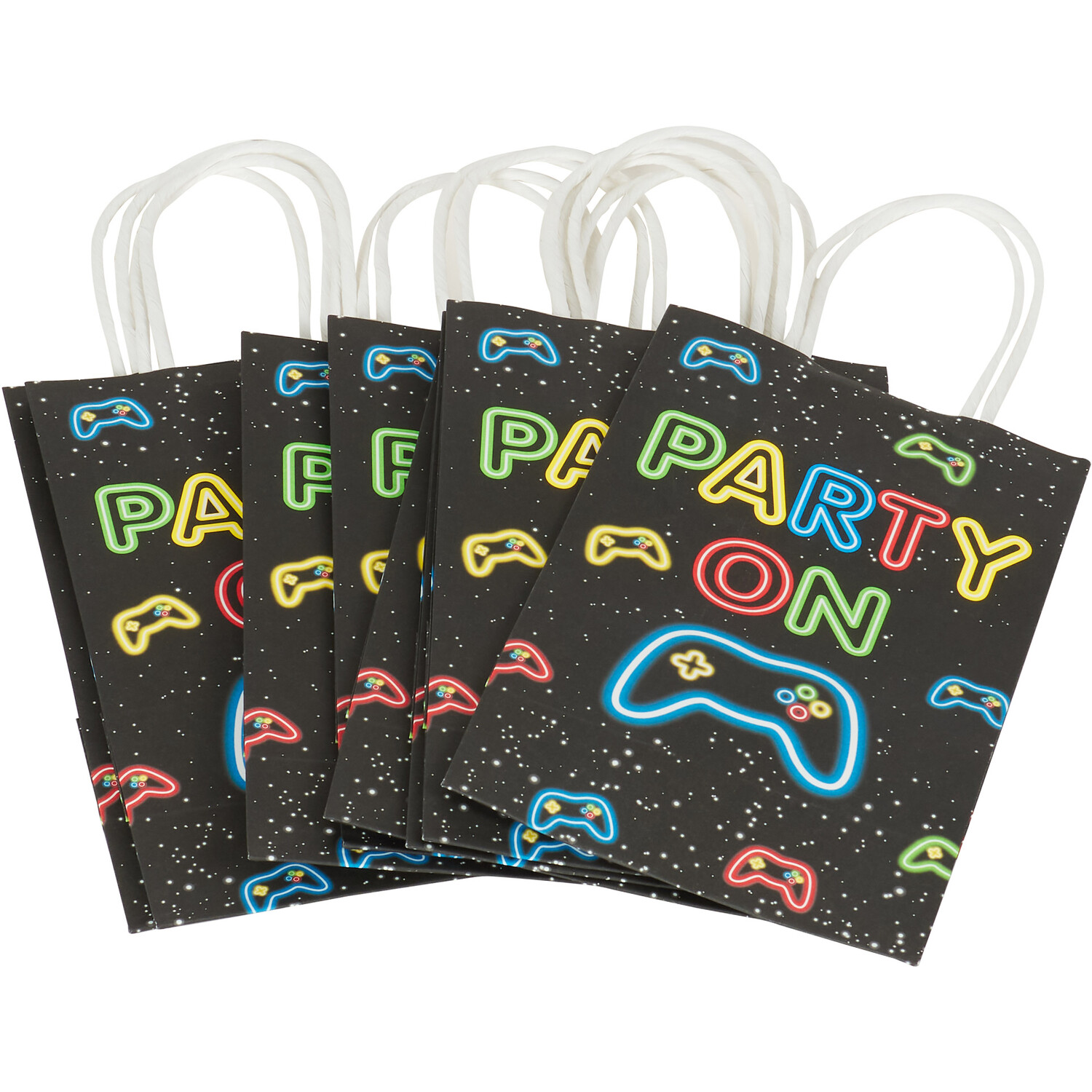 Pack of 8 Gamester Party Bags Image 2