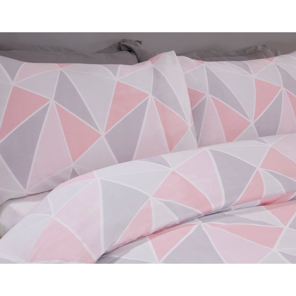 Rapport Home Leo King Pink Duvet Set Image 3