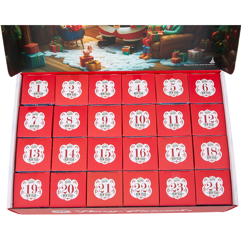 H&O Direct 24 Day Christmas Blind Box Building Block Advent Calendar Set Image 3
