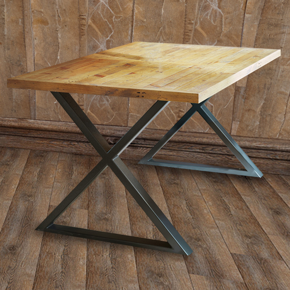 Baumhaus Urban Elegance 6 Seater Reclaimed Dining Table Image 1