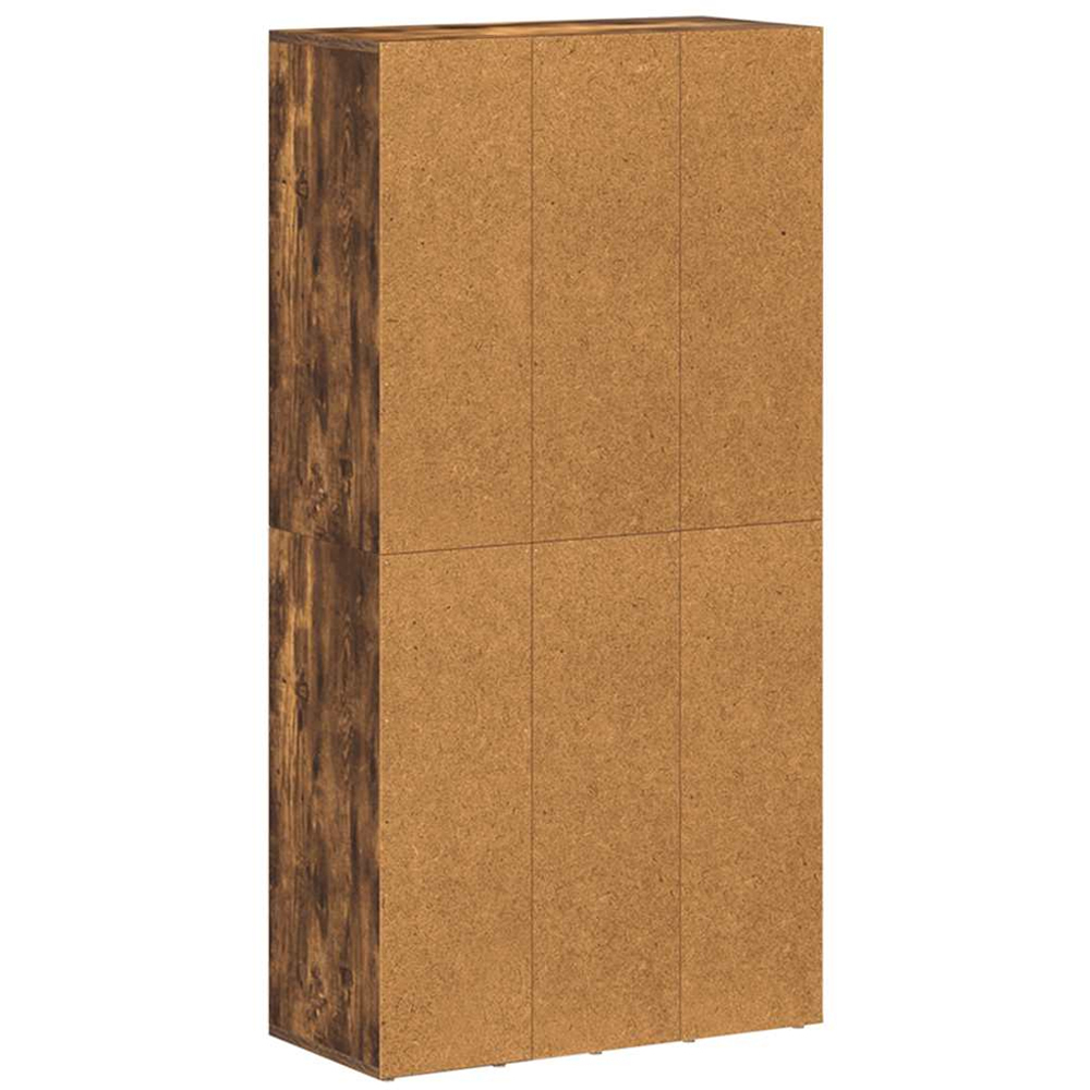 vidaXL 8 Shelf Brown Bookcase Image 5