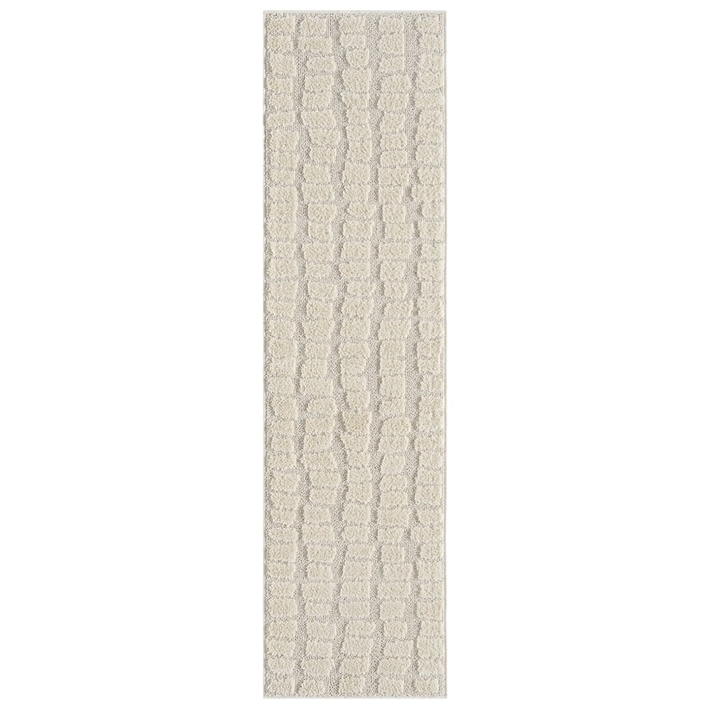 Desire Rugs Isabella Cream Embossed Cobble Rug 120 x 170cm Image 6