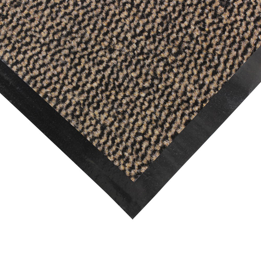 JVL Commodore Brown Black Barrier Mat 80 x 140cm Image 2