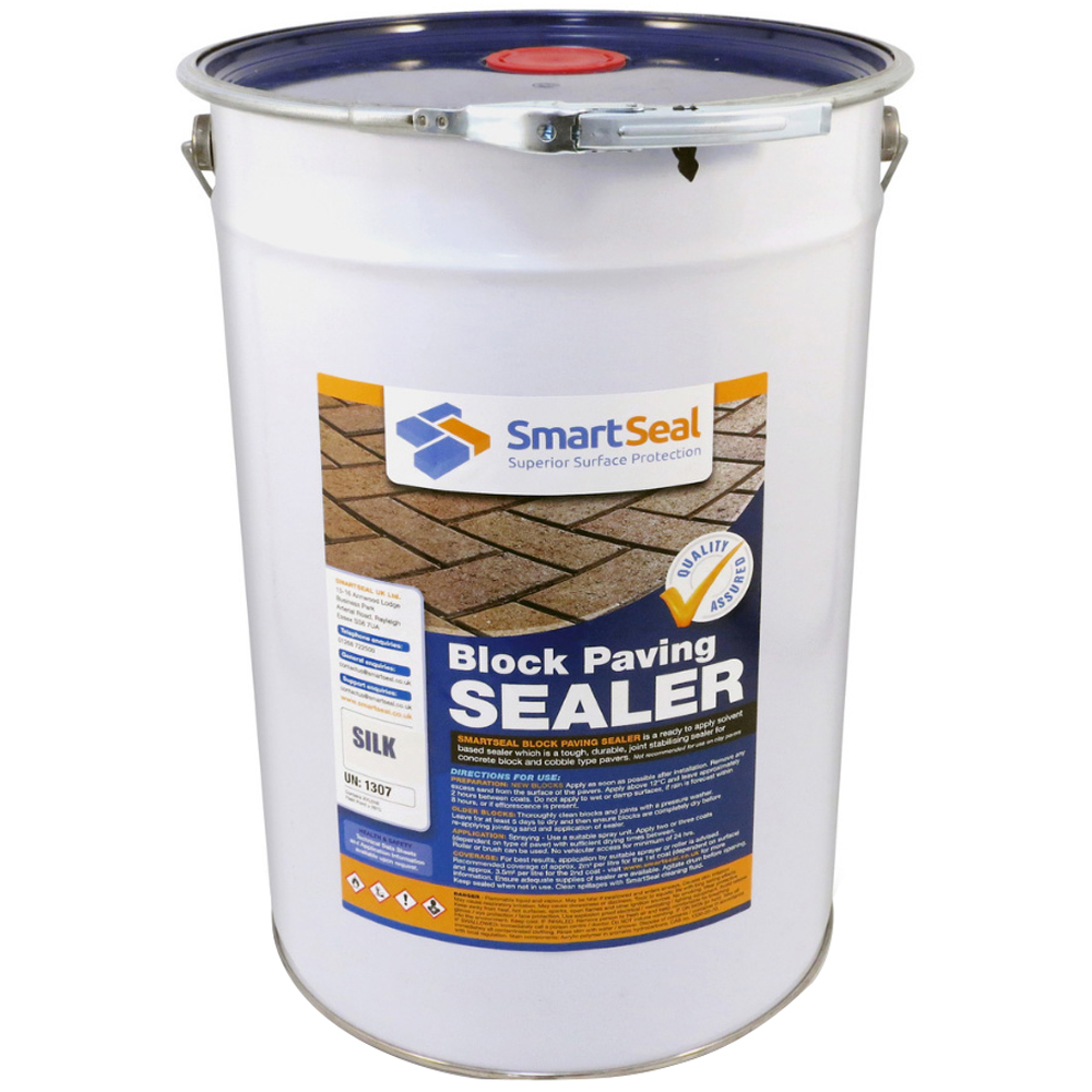 SmartSeal Silk Finish Block Paving Sealer 25L Image 1