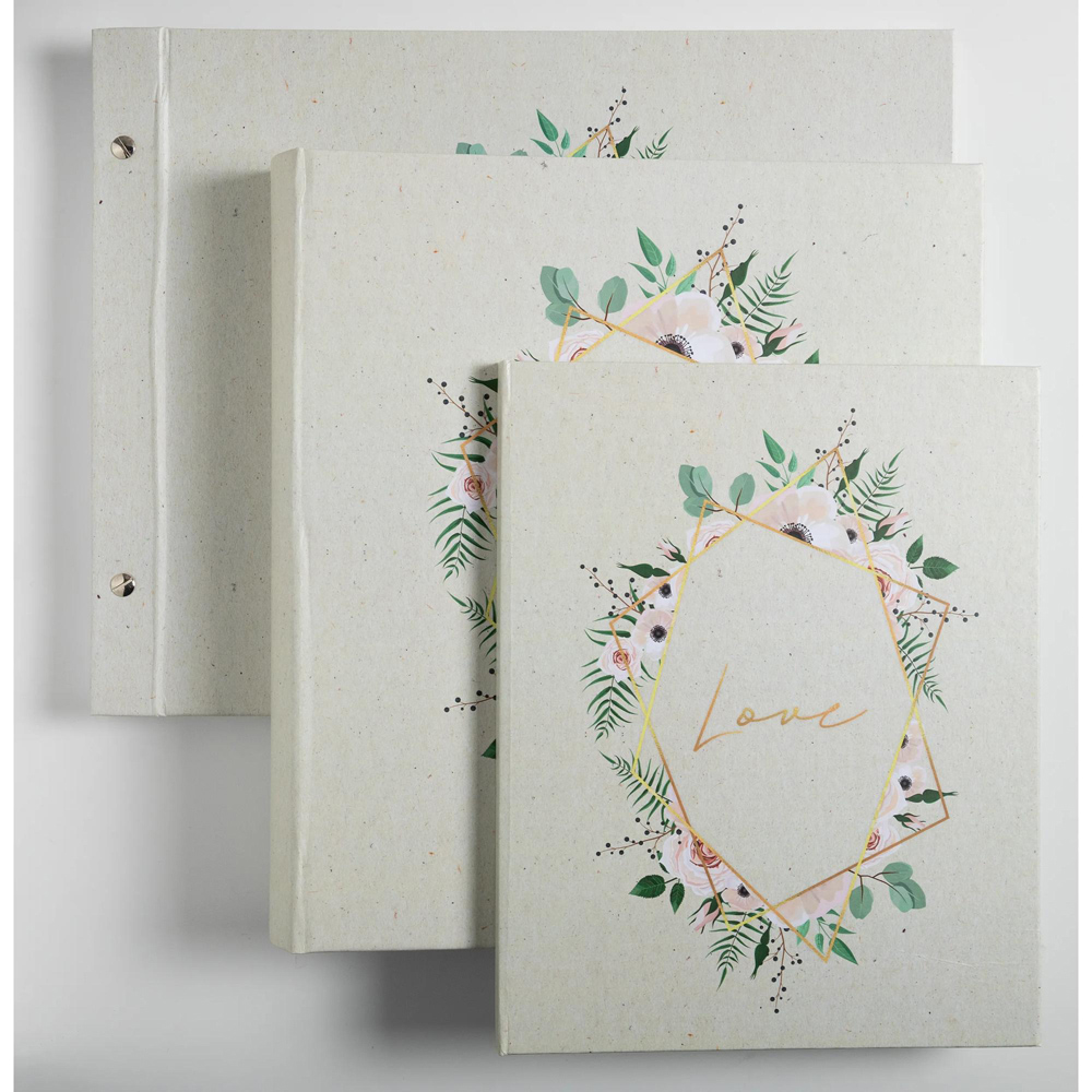 Exacompta Champetre Floral Motif Photo Book Album 60 Pages 300 Photos Image 3