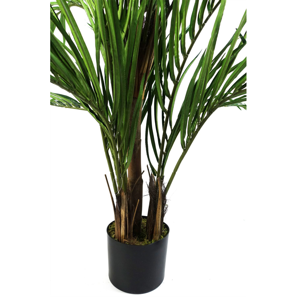 Leaf Areca Palm Artificial Tree in Pot 4.3ft Image 2
