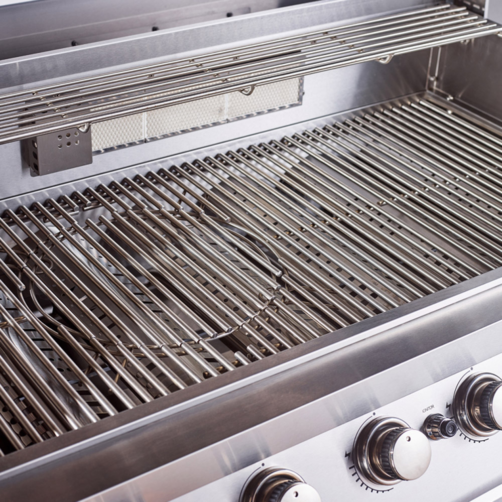 Outback Signature II 4 Burner Hybrid Gas Barbecue with Side Burner and Multi Cooking Surface Image 7