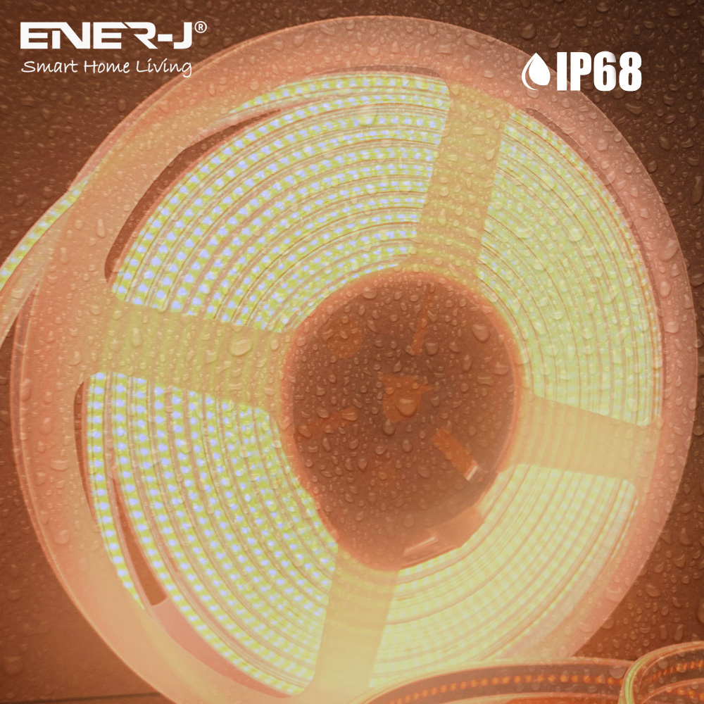 ENER-J 24V 3000K COB LED Strip Light 30m Image 4