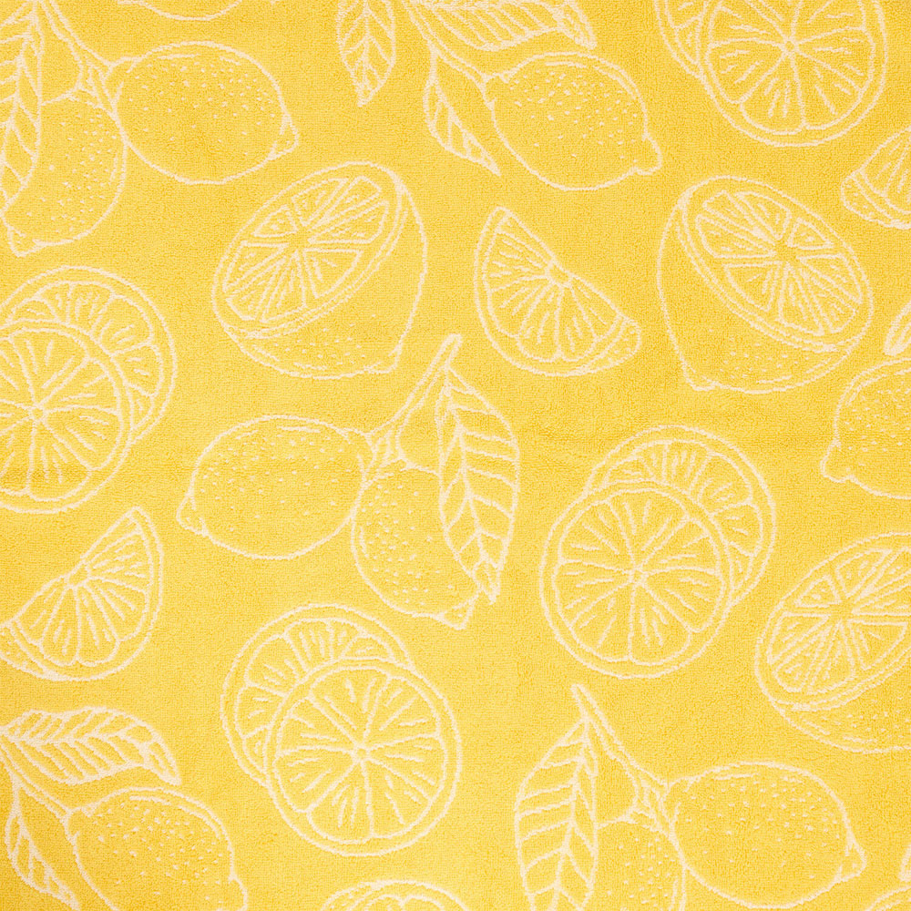 Lemon Bliss Bath Towel Yellow Image 5