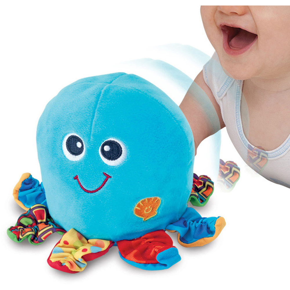 Winfun Shake N Dance Pals Blue Octopus Interactive Dancing Plush Toy Image 4