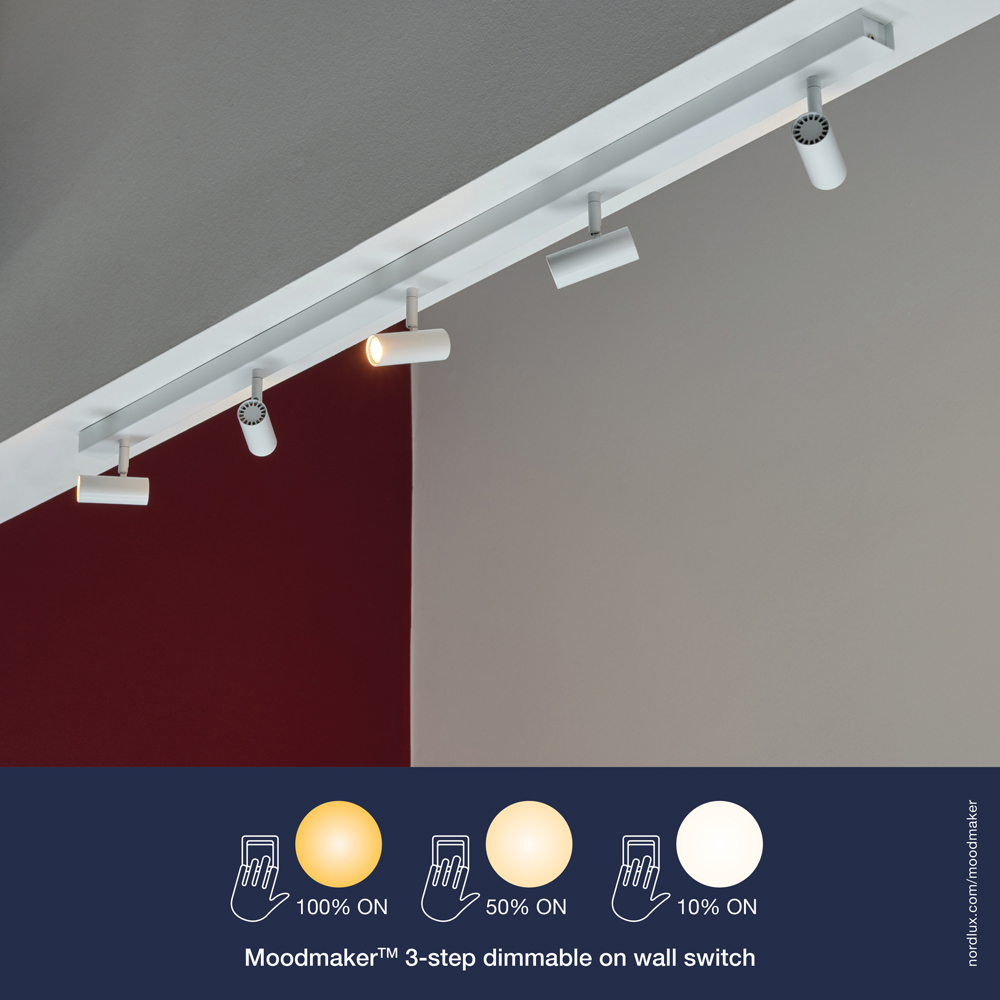 Nordlux Omari 5 Spot White Spot Light Image 4