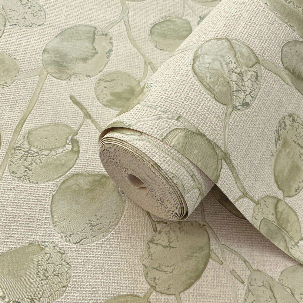 Rasch Wallpaper Eucalypto Sage Vinyl Wallpaper Image 2
