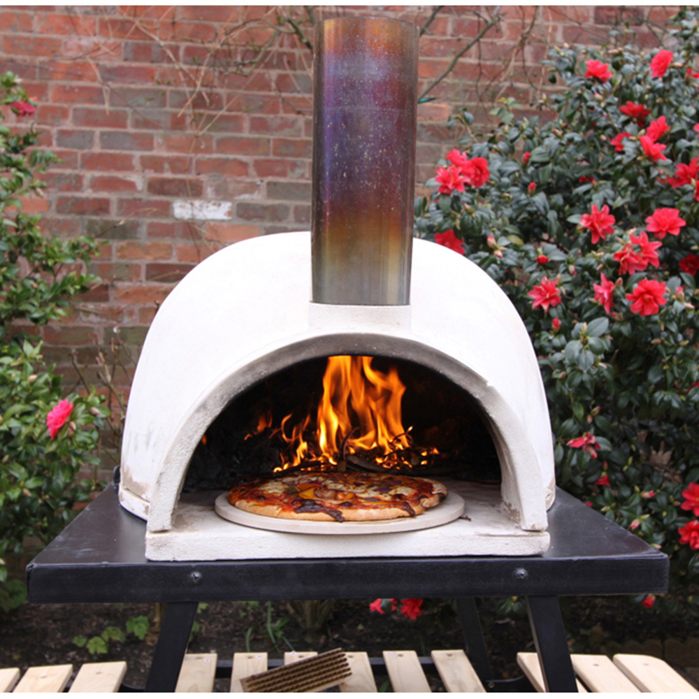 Gardeco Pizzaro Natural Chimalin AFC Dome Shaped Pizza Oven Image 2