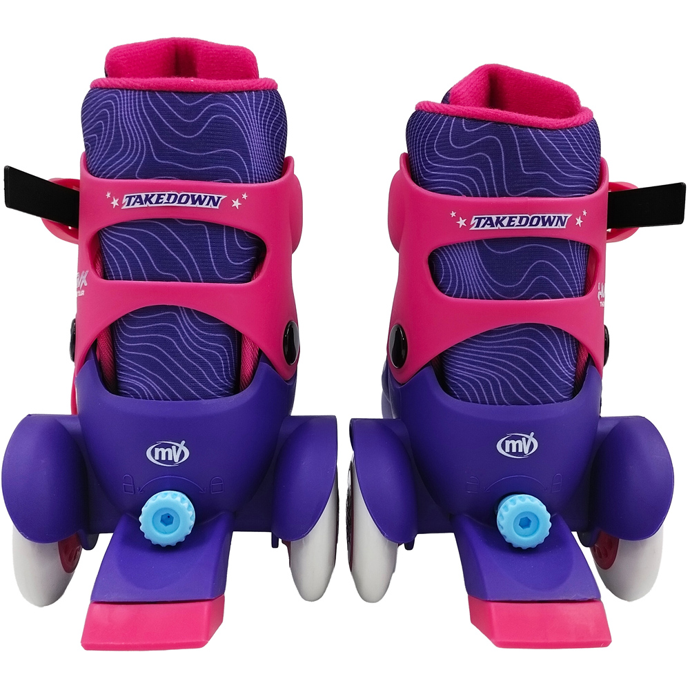 K-Pop Demon Hunters Takedown Kids Adjustable Big Wheel Skates Image 6