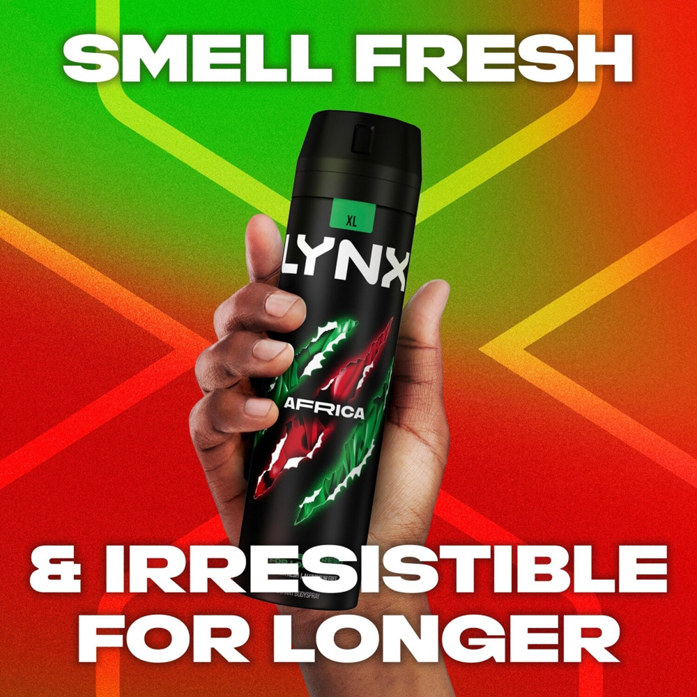 Lynx Deodorant Body Spray Africa Image 6