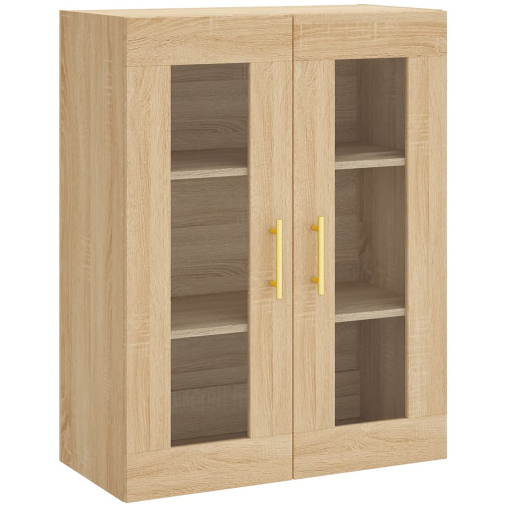 vidaXL 4 Door 2 Drawer Sonoma Oak Highboard Image 5
