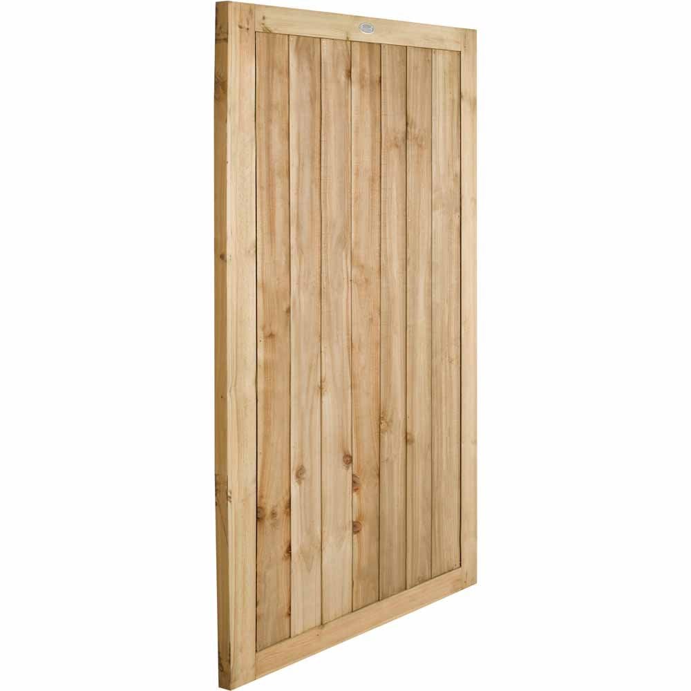 Forest Garden 6ft Pressure Treated Feather Gate Image 1