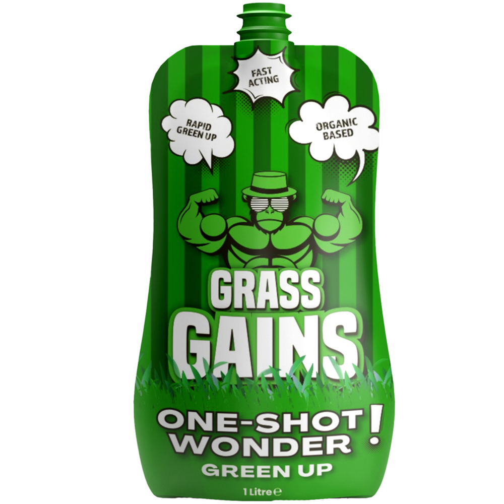 Grass Gains Black Edition Super Seed One Shot Wonder Fert Shaker Ultimate Lawn Transformation Bundle Image 4