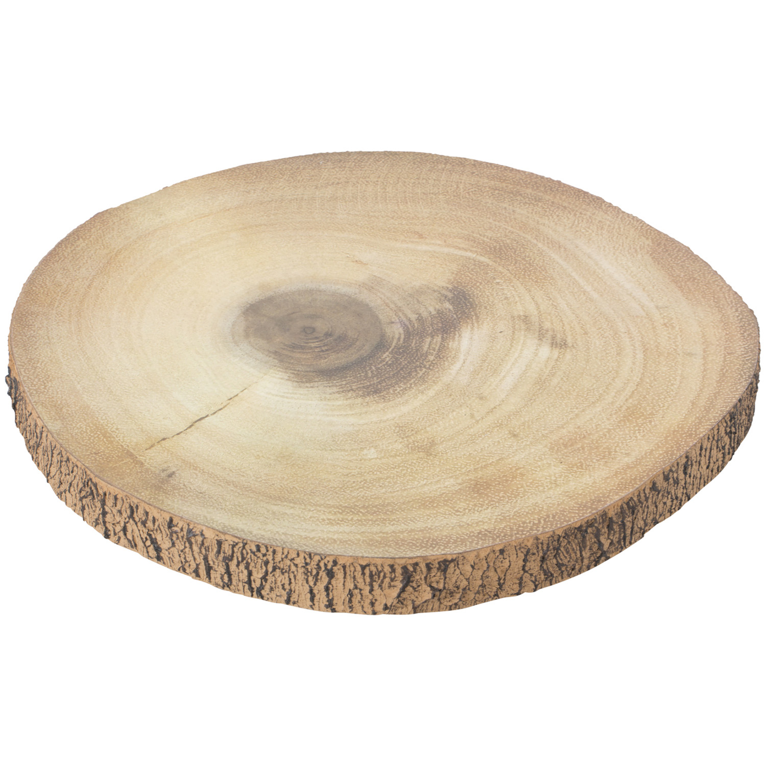 Wooden Effect Log Decoration Stand 29cm Image