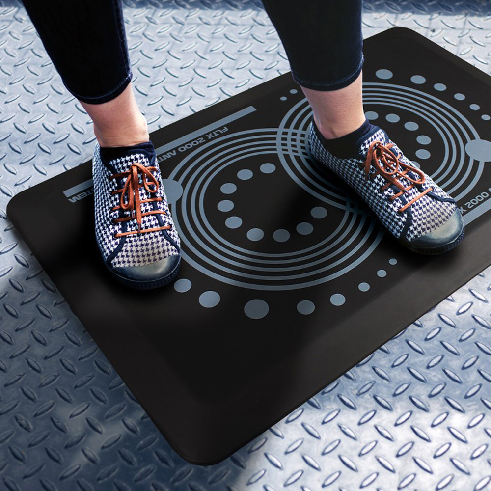 AFS-TEX 2000 Black Active Anti Fatigue Standing Mat 50 x 80cm Image 2