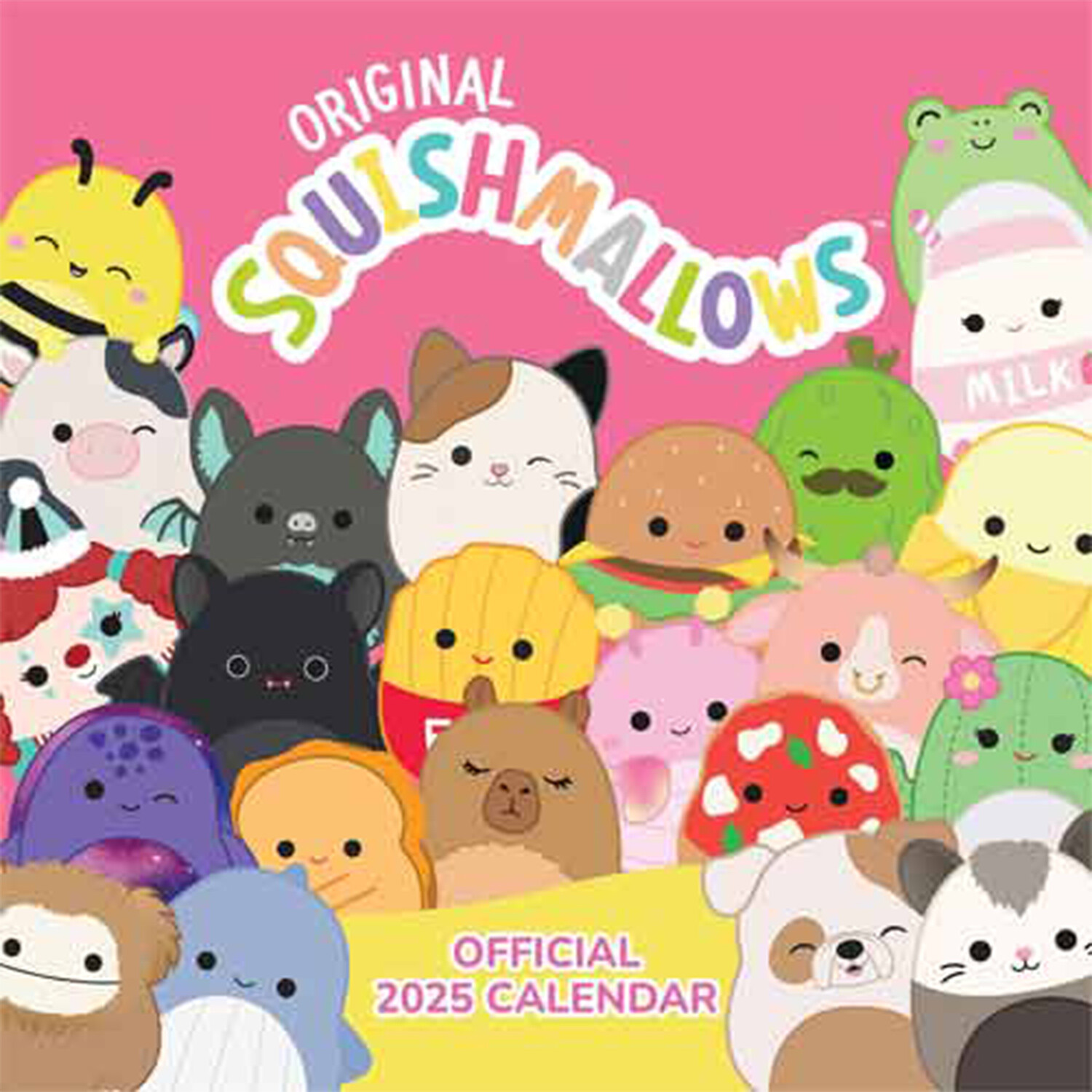 2025 Squishmallows Wall Calendar Image
