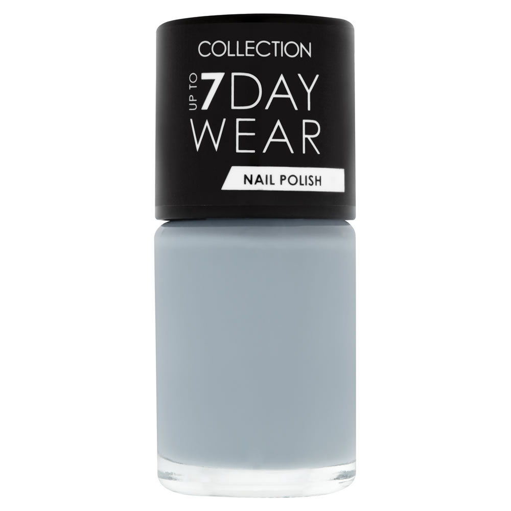 Collection 7 Day Wear Nail Polish Stone Grey 8ml Image 1