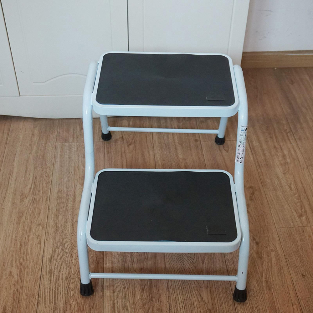 Gr8 Home Double Step Non Slip Steel Caravan Stool Image 4