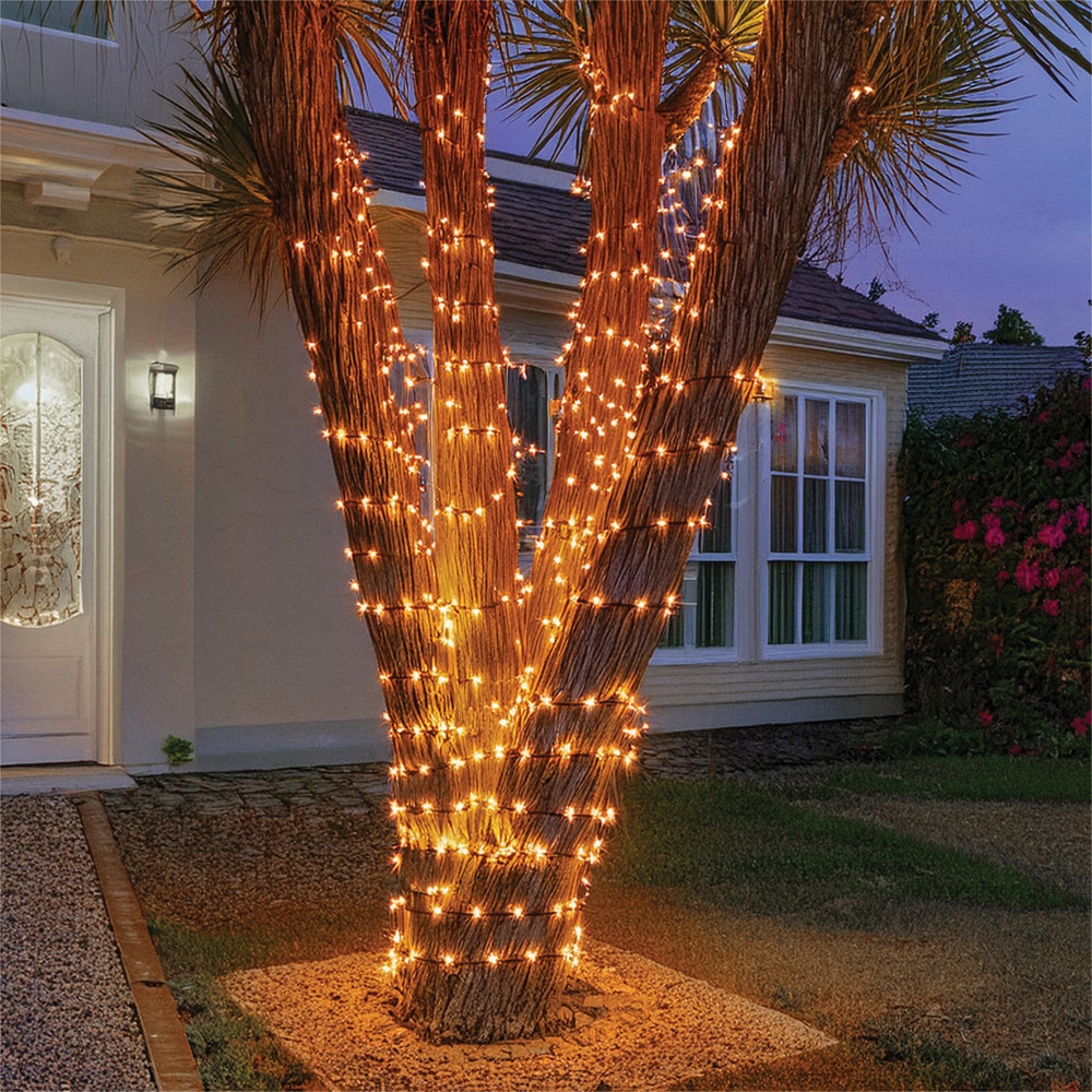 Eagle Connect Gold LED Black String Light 80m Image 4