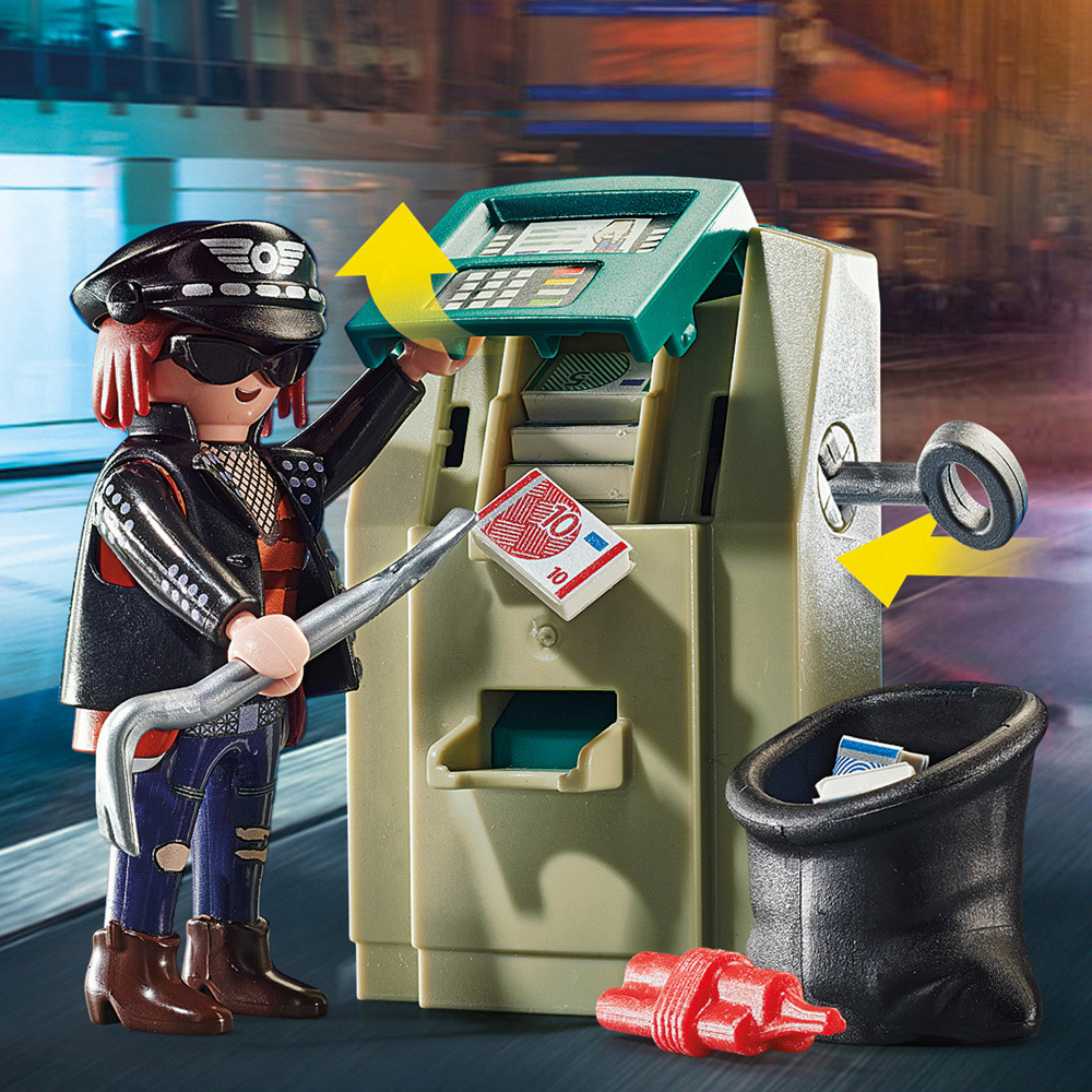 Playmobil Bank Robber Chase Playset 32 Piece Image 5
