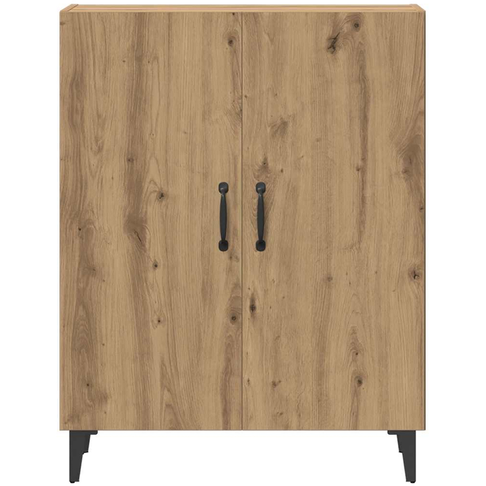 vidaXL 2 Door Artisan Oak Sideboard Image 5