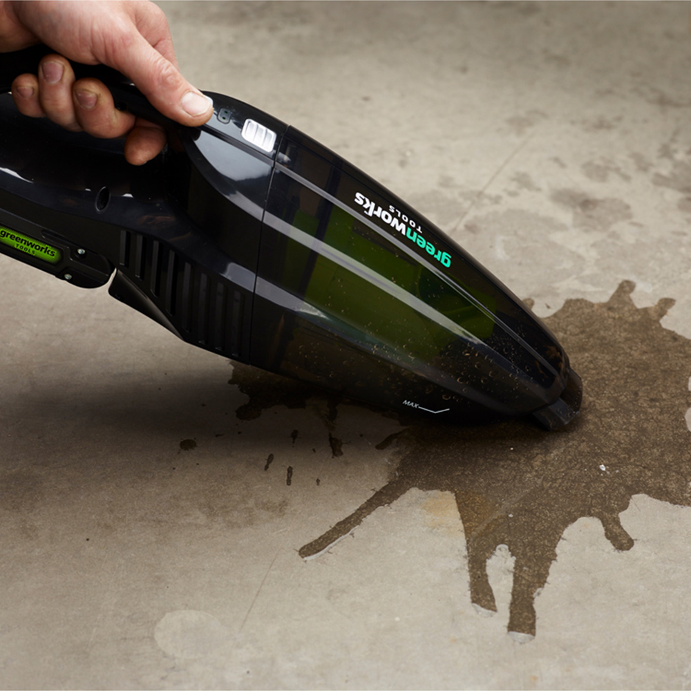 Greenworks GWG24HV Wet and Dry Handheld Cordless Vacuum Cleaner Bare Unit 24V Image 5