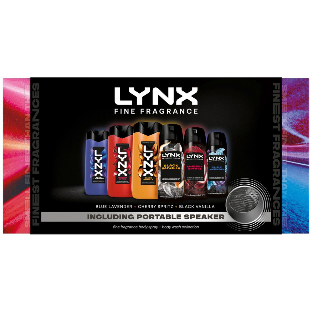 Lynx Fine Fragrance Body Spray and Body Wash Collection Gift Set 6 Piece 4 Pack Image 6