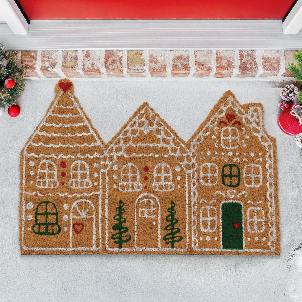 Single Printed Coir Doormat 60 x 40cm in Assorted styles Image 9