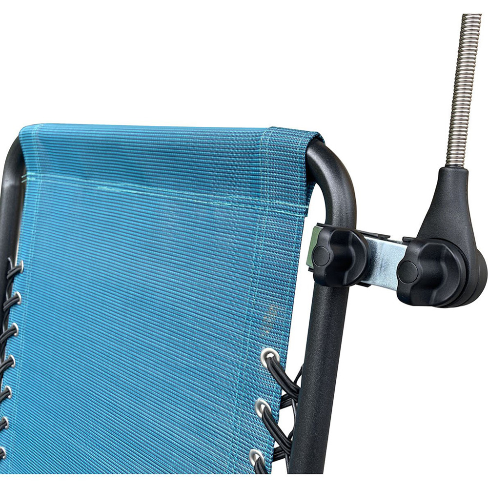 Outdoor Essentials Blue Universal Parasol with Clamp 1m Image 7