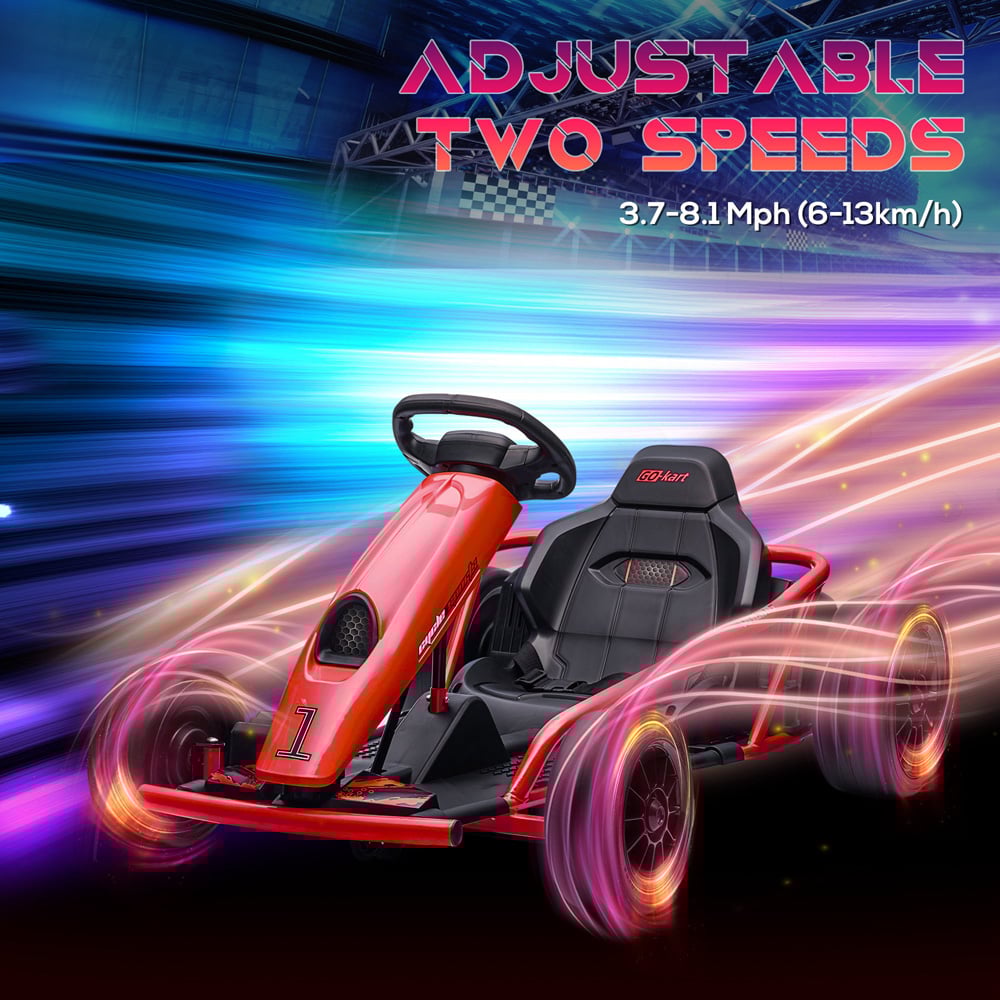 Tommy Toys Kids Electric Go Kart Red Image 5