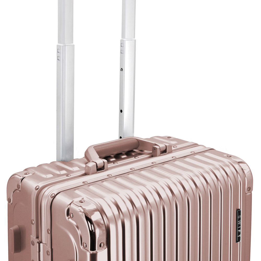 Swift Blaze Hard Shell Luggage Pink Cabin Image 5