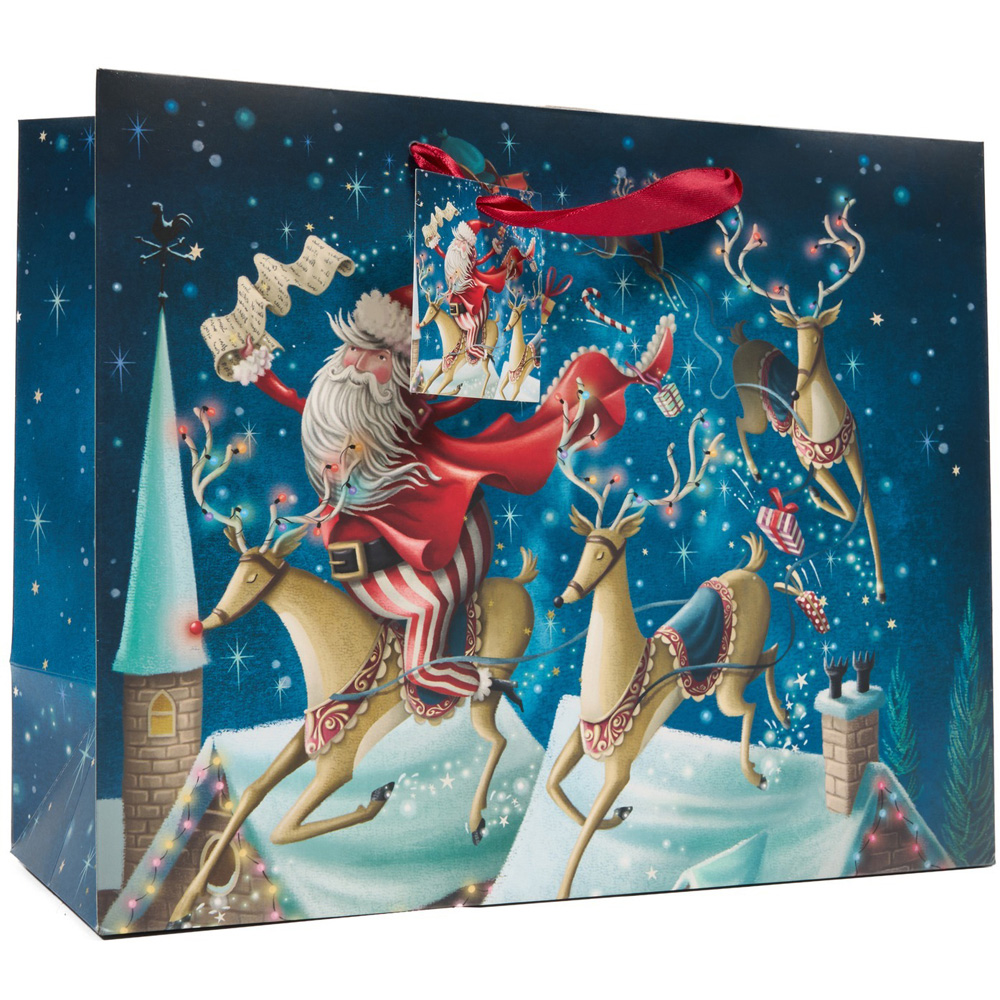 Santa Delivery Large Gift Bag Image 3