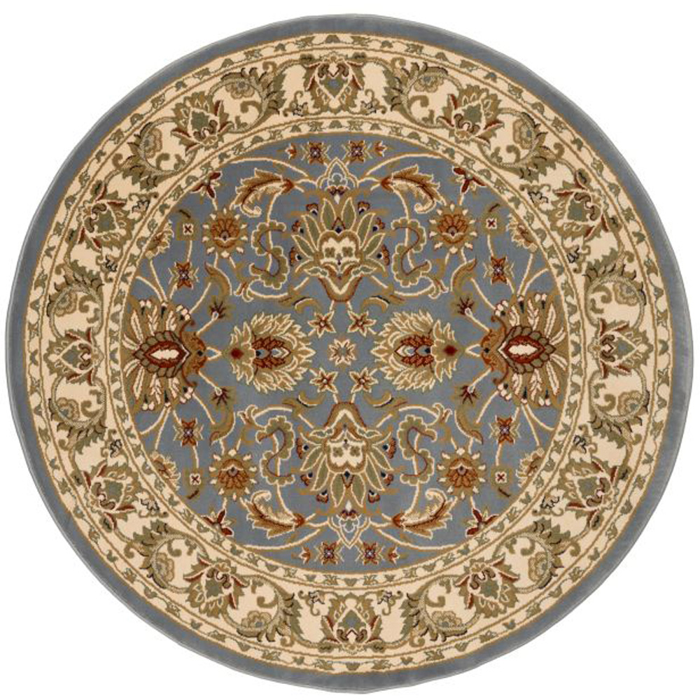 Homemaker Kellan Antique Blue Circular Rug 120cm Image 2
