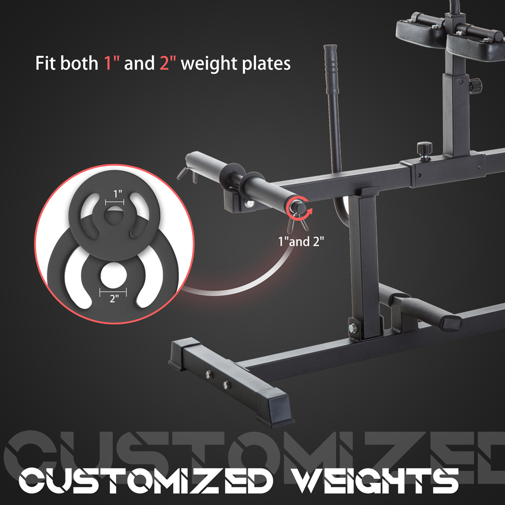 SPORTNOW Adjustable Seated Leg Extension Machine with Plate Loaded Image 4