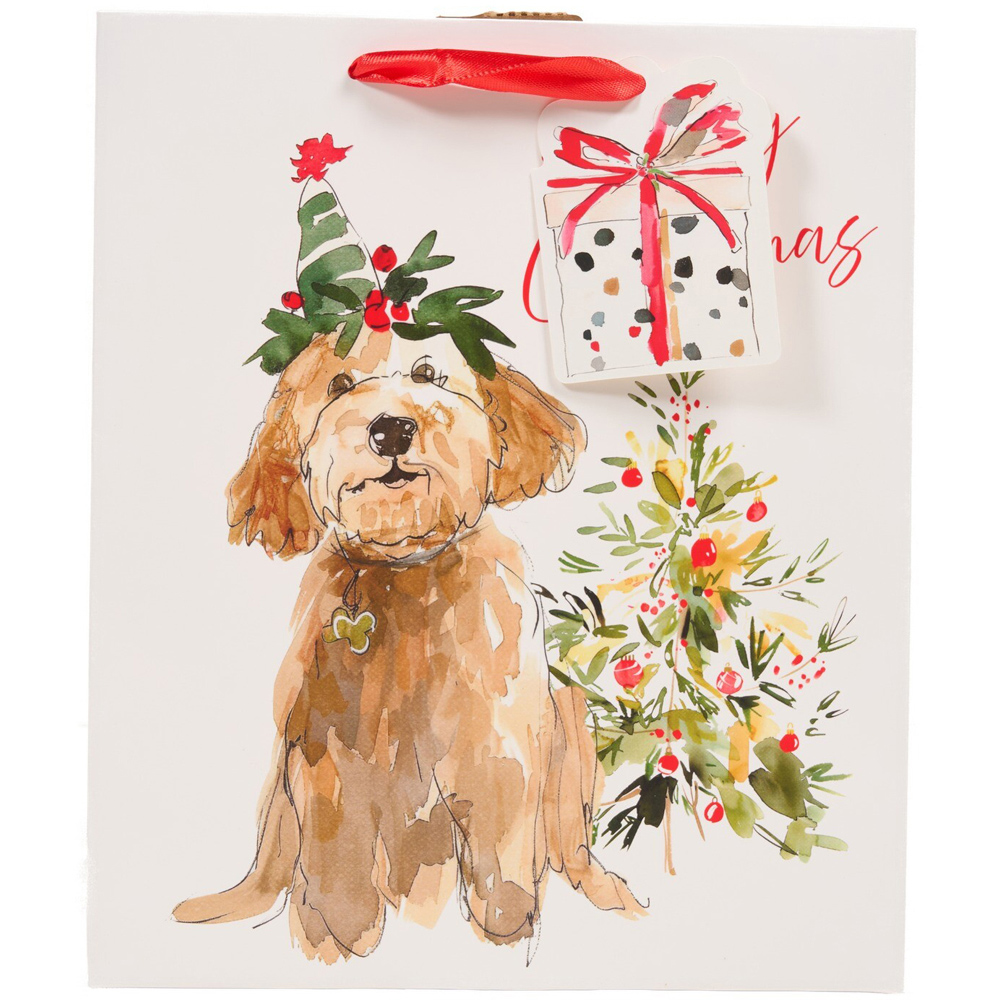 Festive Dog Gift Bag Image 3