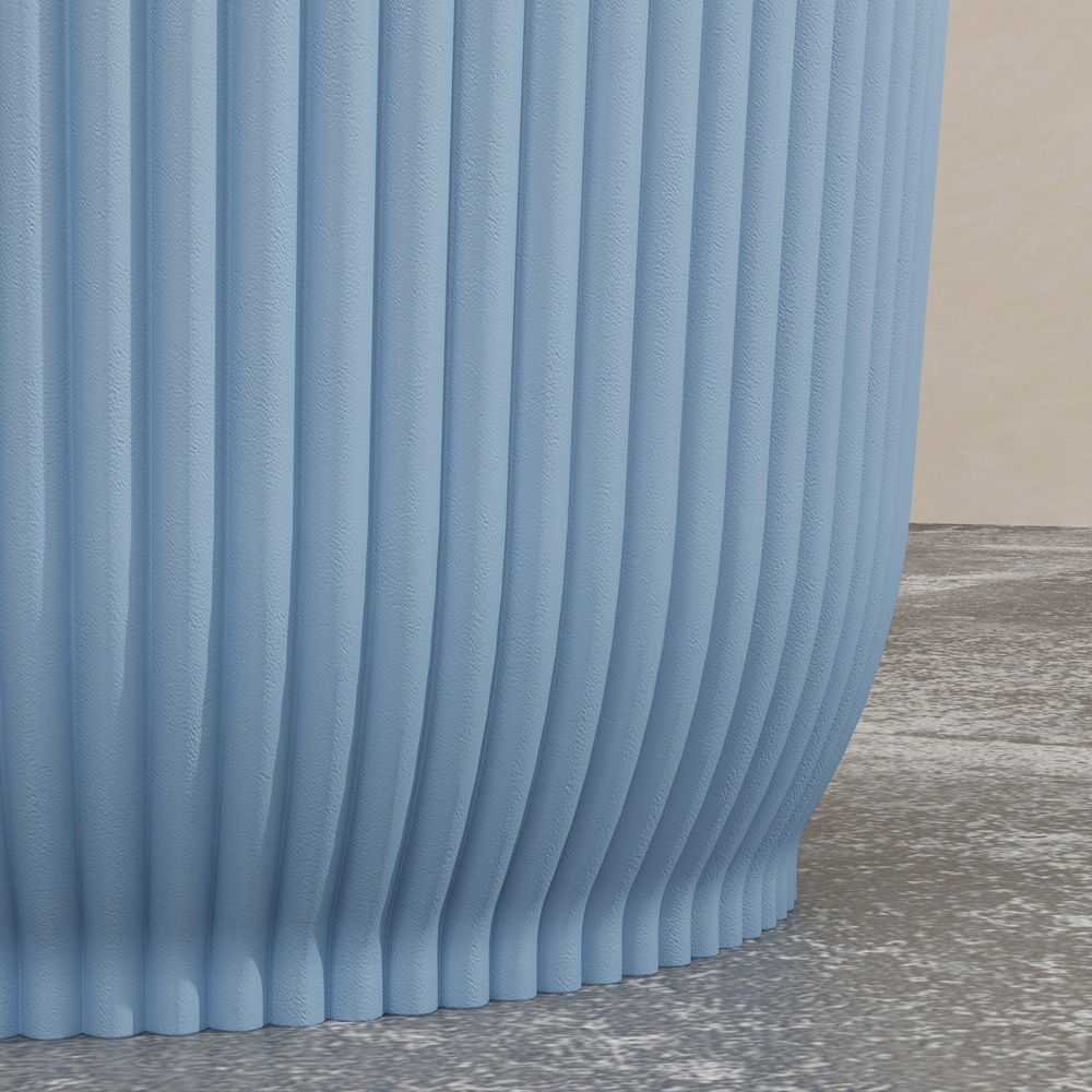 Outsunny Blue Round Outdoor Plant Pot 22cm 2 Pack Image 3