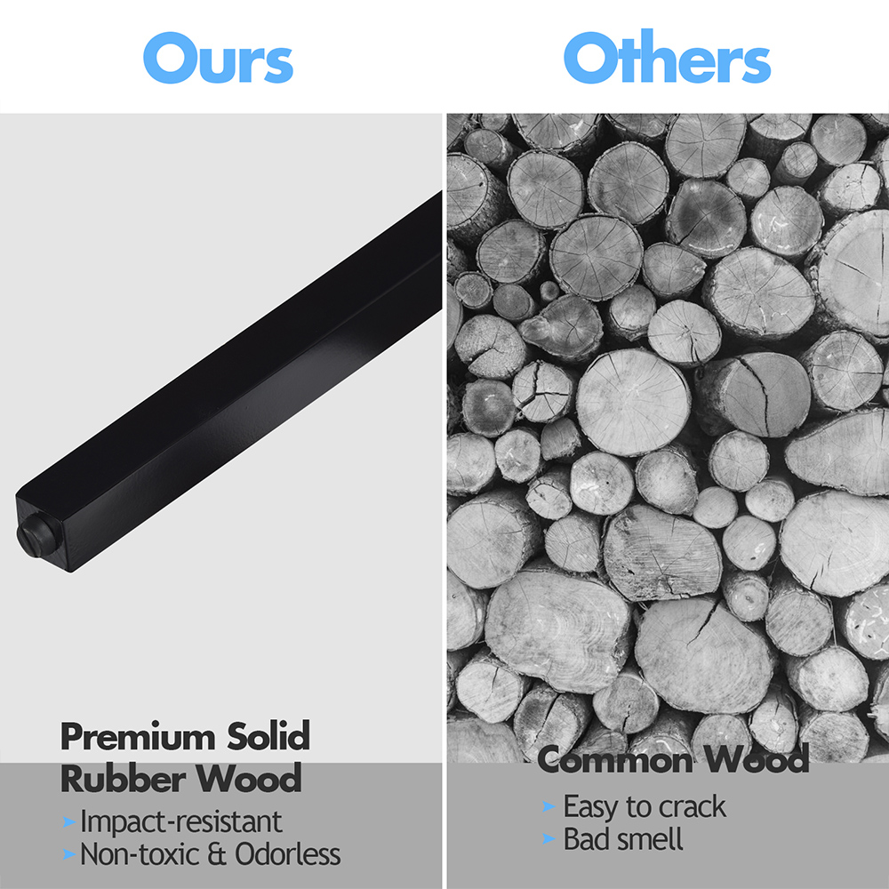 Costway Set of 2 Grey Dining Chairs Image 8