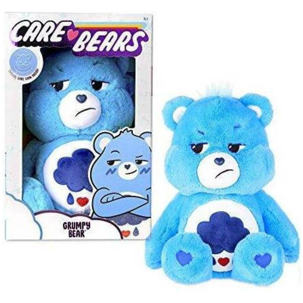 Basic Fun Care Bears Medium Plush Grumpy Bear Soft Toy 35cm Image 5
