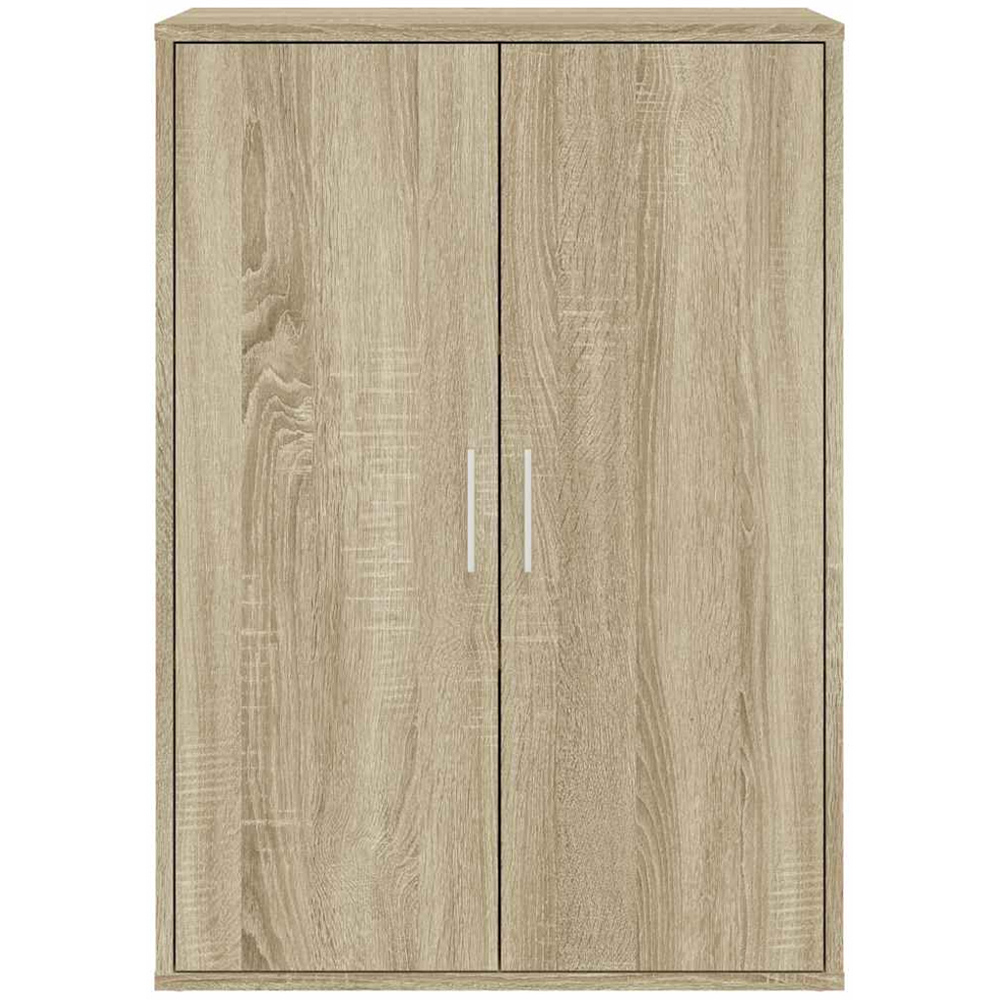 vidaXL 2 Door Sonoma Oak Sideboard Image 3